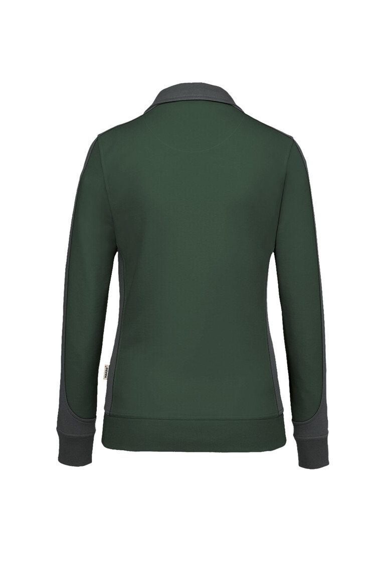 HAKRO Damen Sweatjacke Contrast MIKRALINAR® Damen Regular Fit 