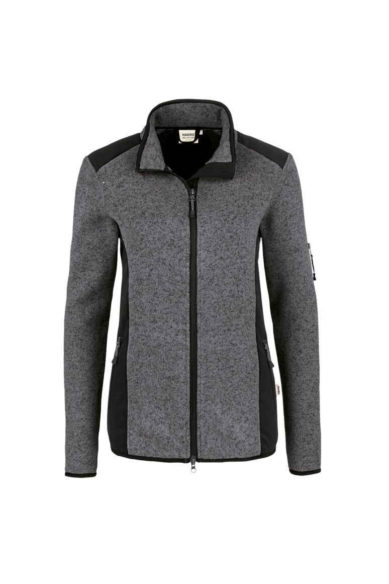 HAKRO Damen Strickfleecejacke Churchill Damen Regular Fit 