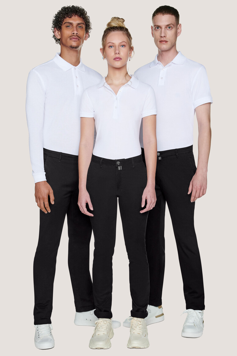 HAKRO Chinohose Stretch Unisex Regular Fit 