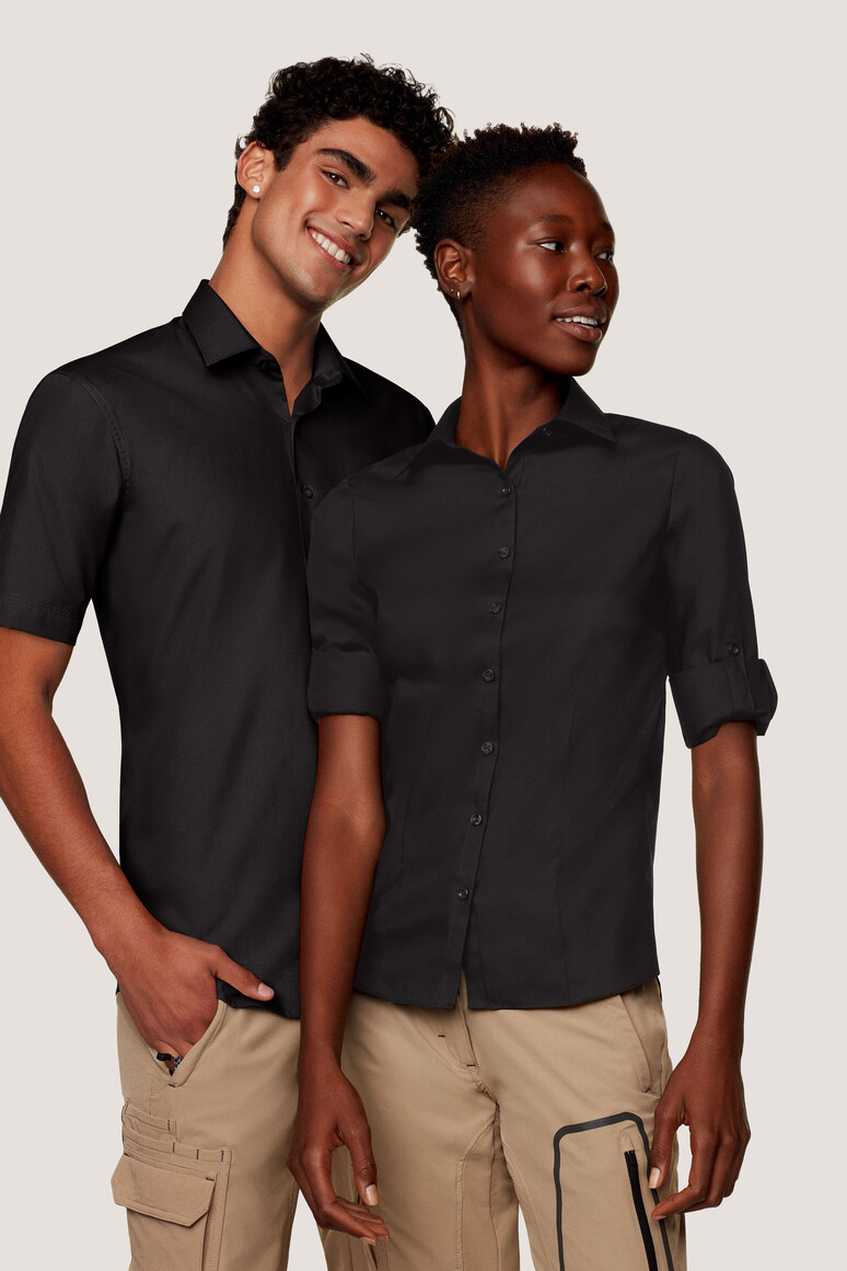 HAKRO 3/4-Arm-Vario Bluse MIKRALINAR® Damen Regular Fit 
