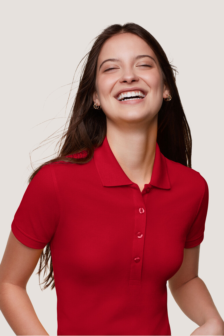 HAKRO Damen Poloshirt Classic Damen Regular Fit