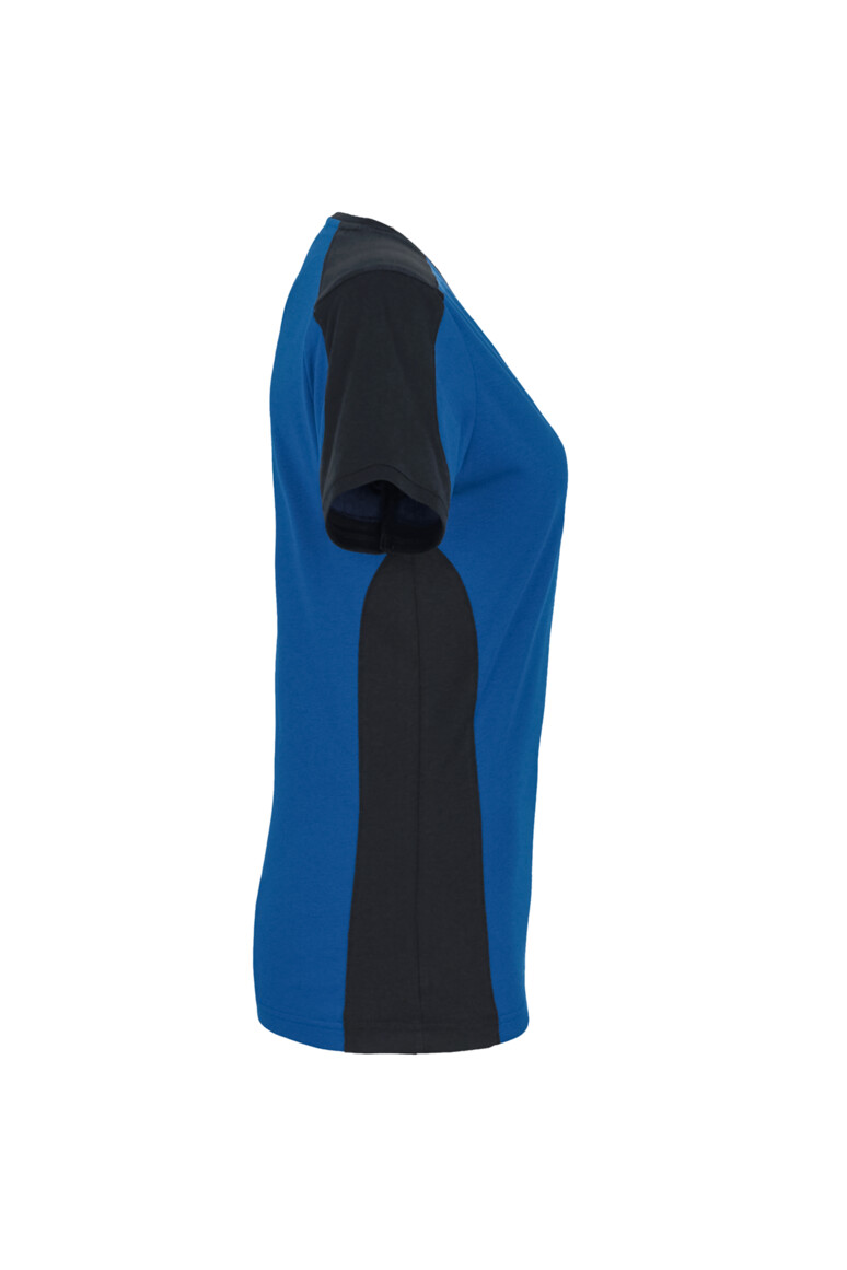 HAKRO Damen V-Shirt Contrast MIKRALINAR® Damen Regular Fit 