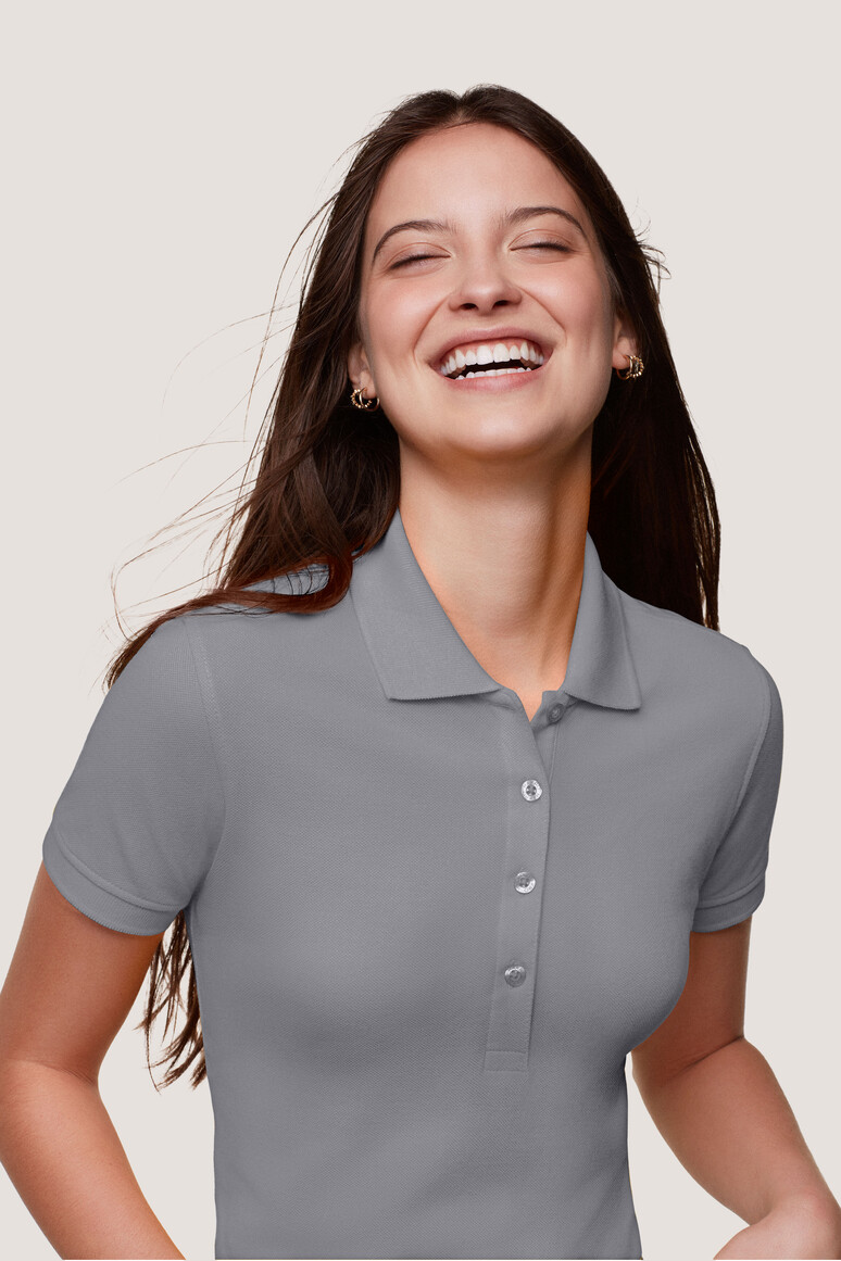 HAKRO Damen Poloshirt Classic Damen Regular Fit