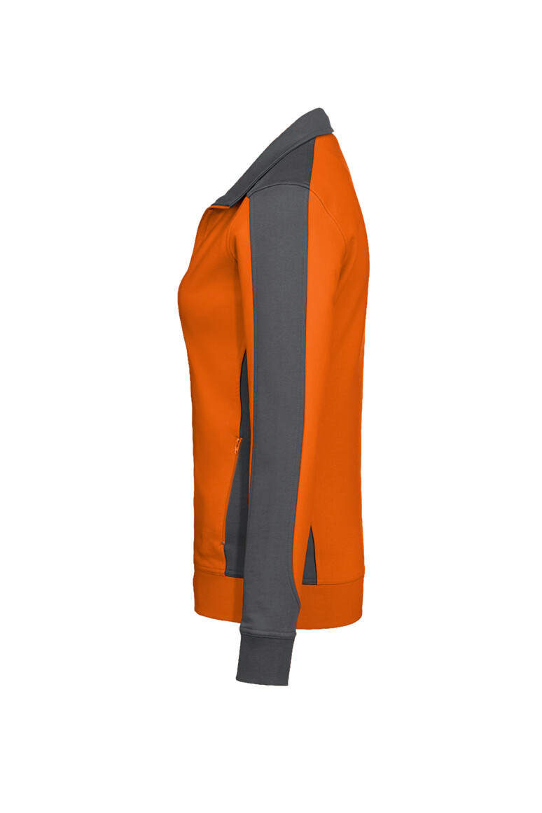 HAKRO Damen Sweatjacke Contrast MIKRALINAR® Damen Regular Fit 