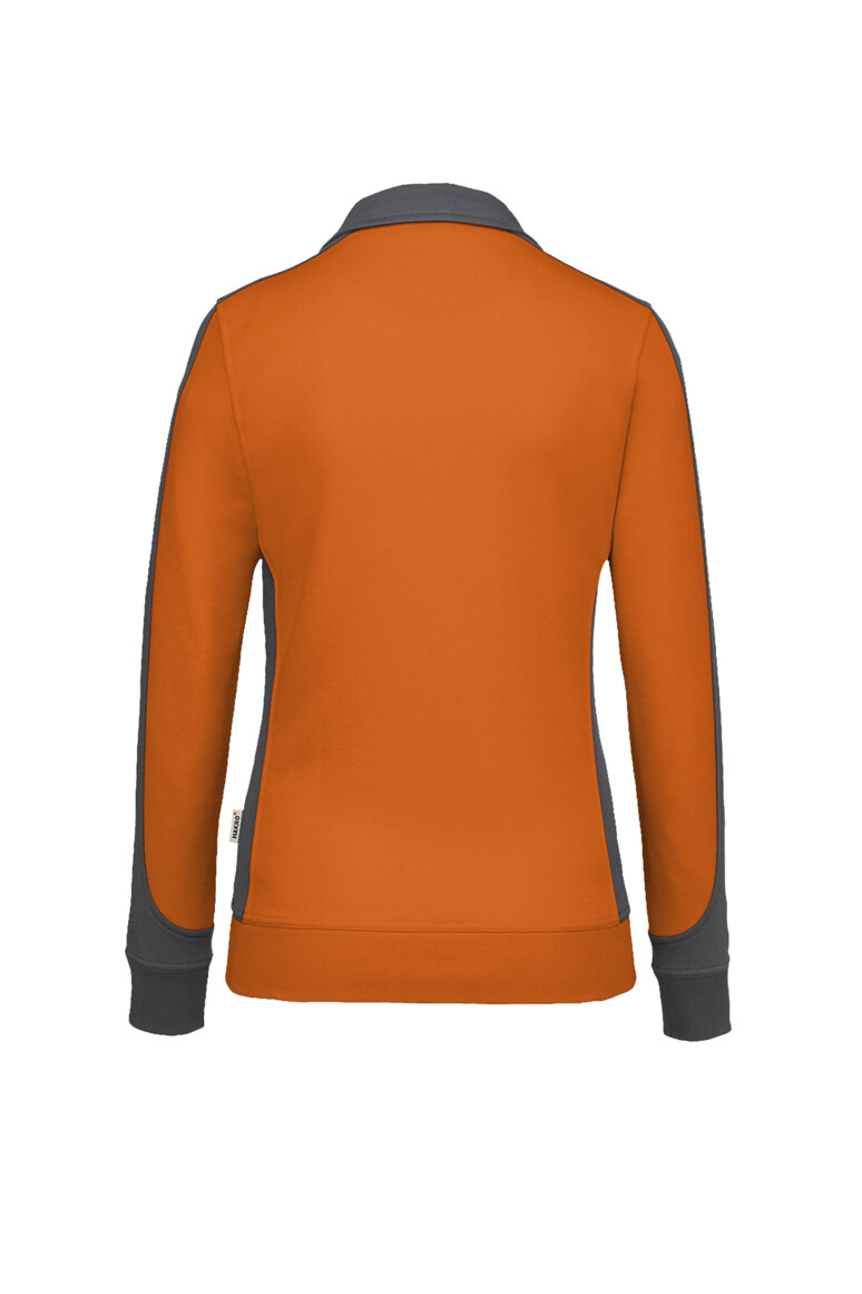 HAKRO Damen Sweatjacke Contrast MIKRALINAR® Damen Regular Fit 