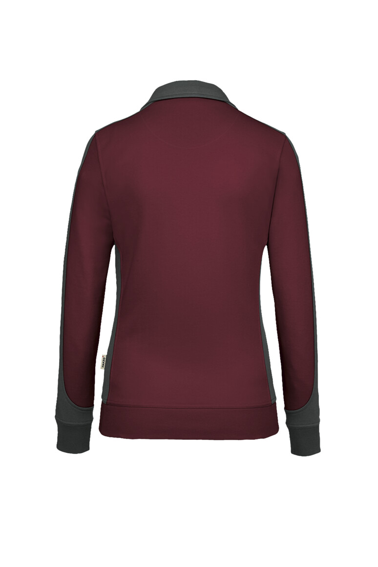 HAKRO Damen Sweatjacke Contrast MIKRALINAR® Damen Regular Fit 