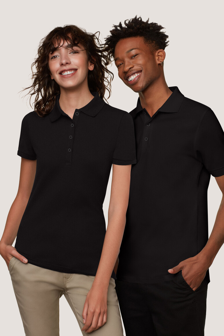 HAKRO Damen Poloshirt Bio-Baumwolle GOTS Damen Regular Fit 