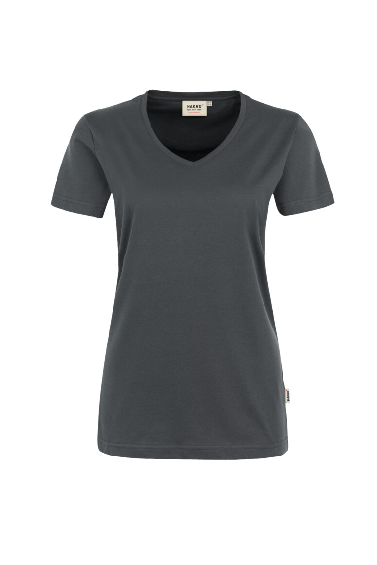 HAKRO Damen V-Shirt MIKRALINAR® Damen Regular Fit 