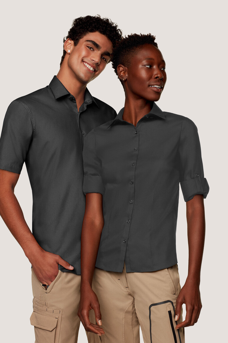 HAKRO 1/2-Arm Hemd MIKRALINAR® Comfort Unisex Comfort Fit 