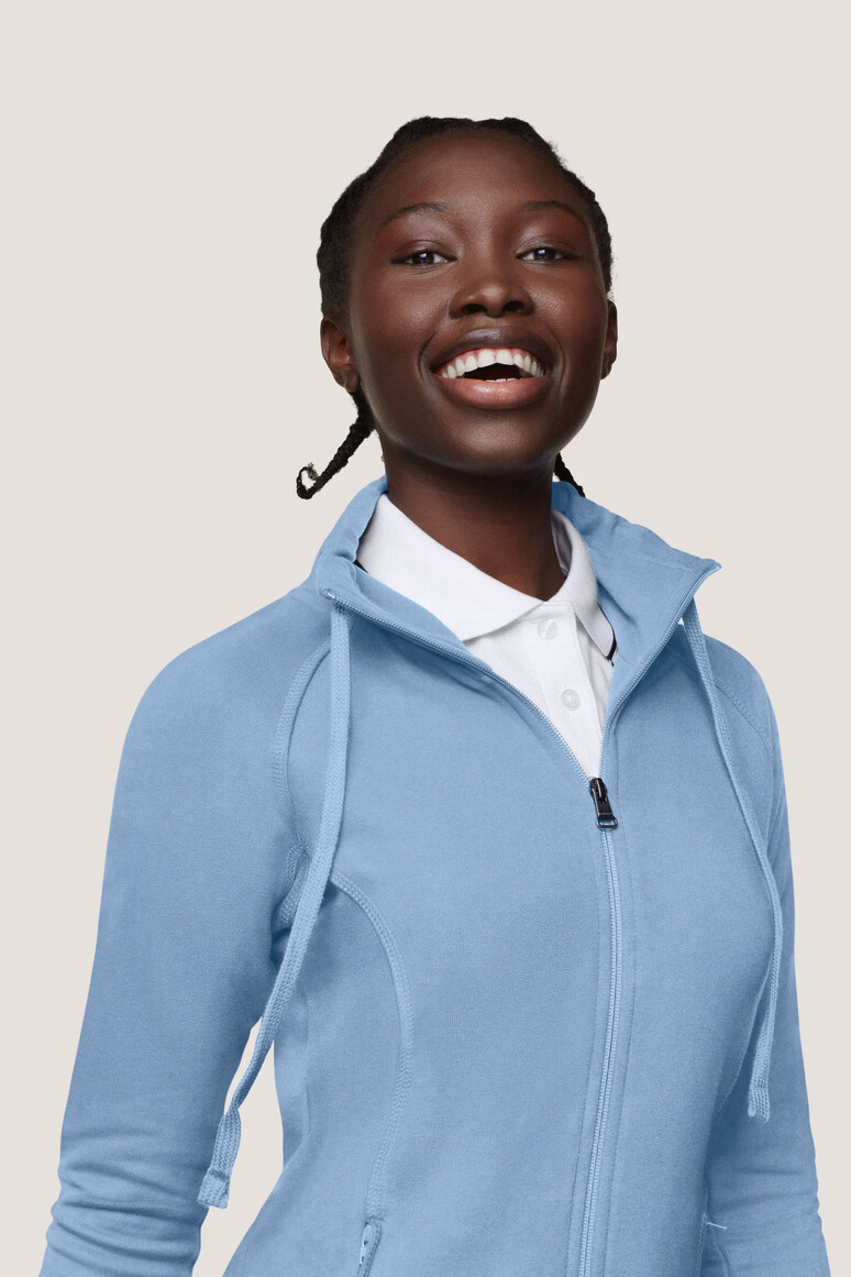 HAKRO Damen Sweatjacke College Damen Regular Fit