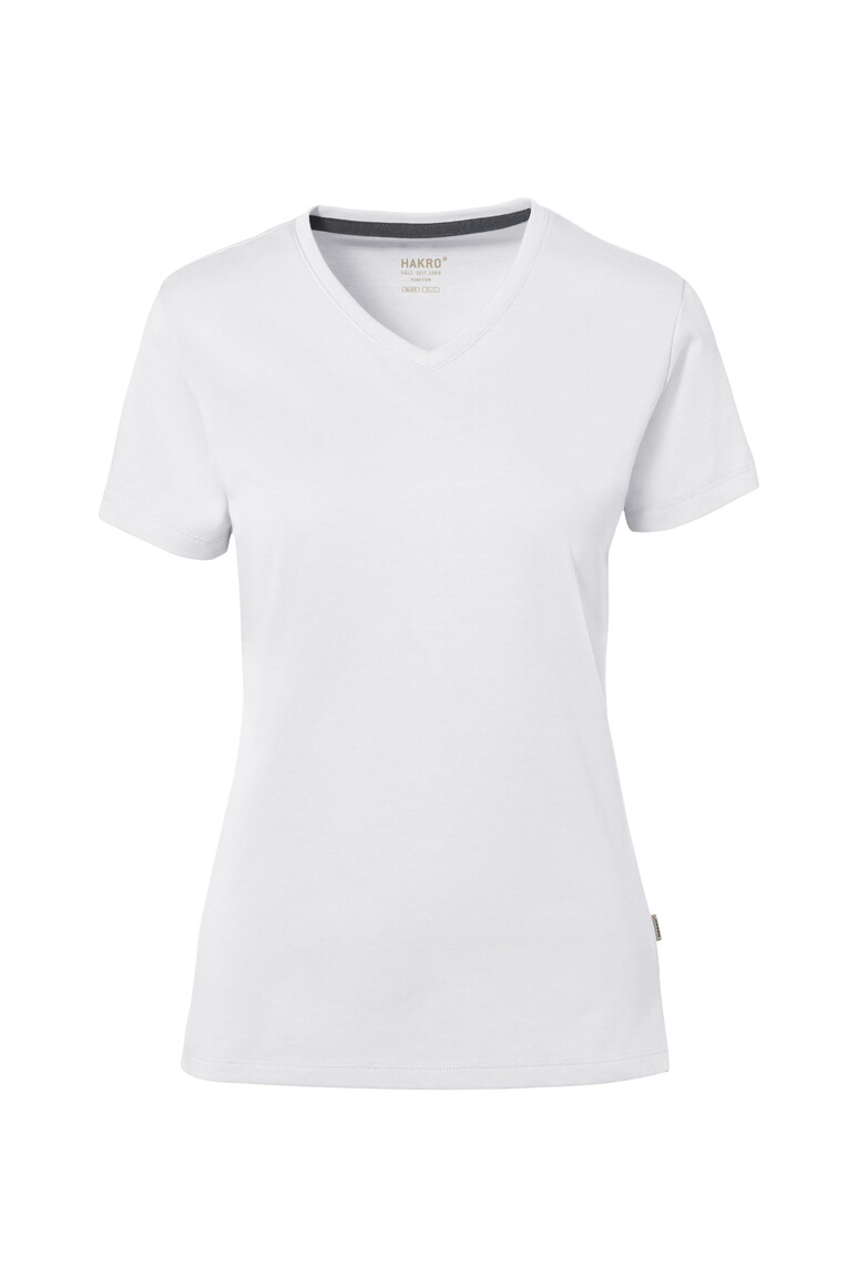 HAKRO COTTON TEC® Damen V-Shirt Damen Regular Fit 