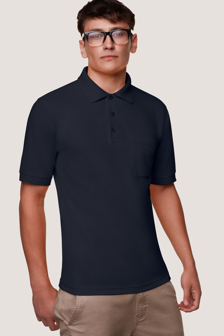 HAKRO Pocket-Poloshirt MIKRALINAR® Unisex Comfort Fit 