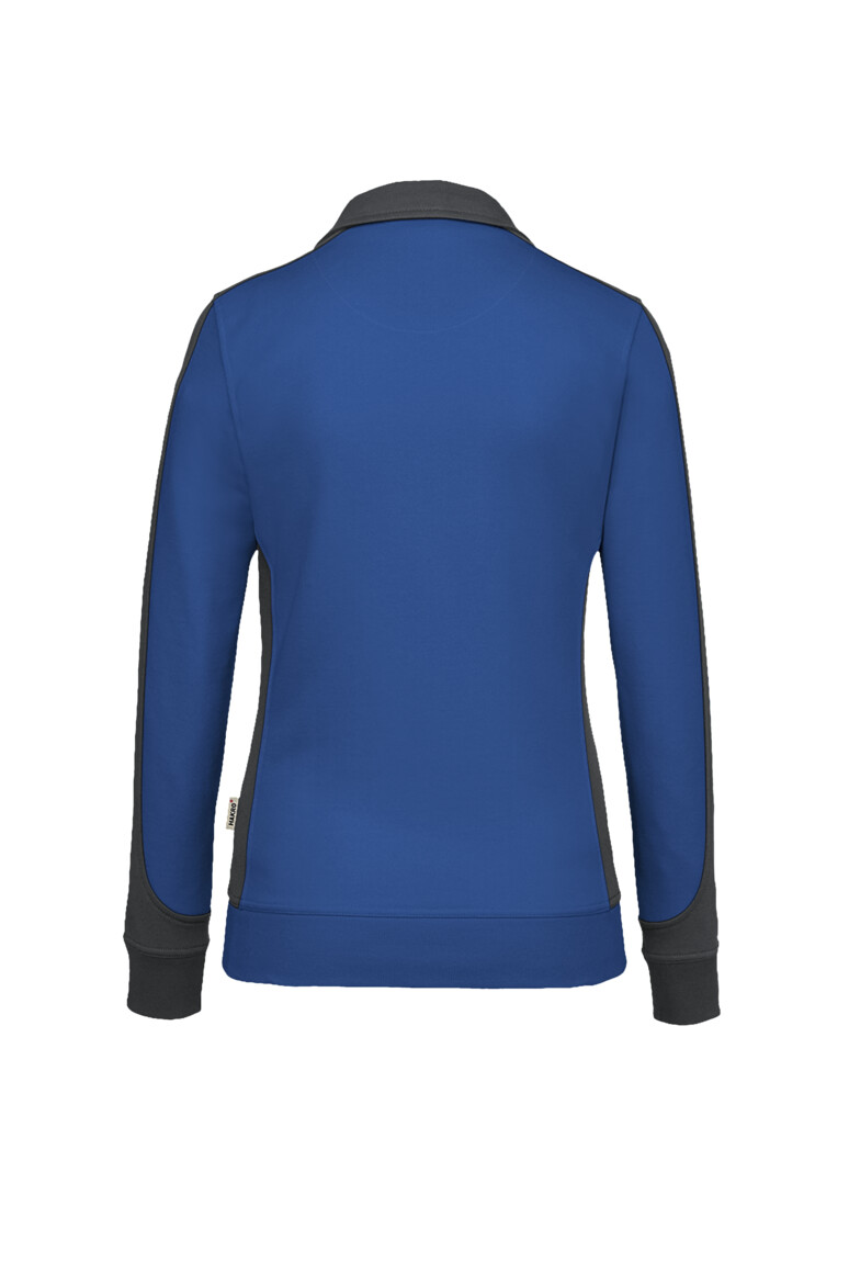 HAKRO Damen Sweatjacke Contrast MIKRALINAR® Damen Regular Fit 