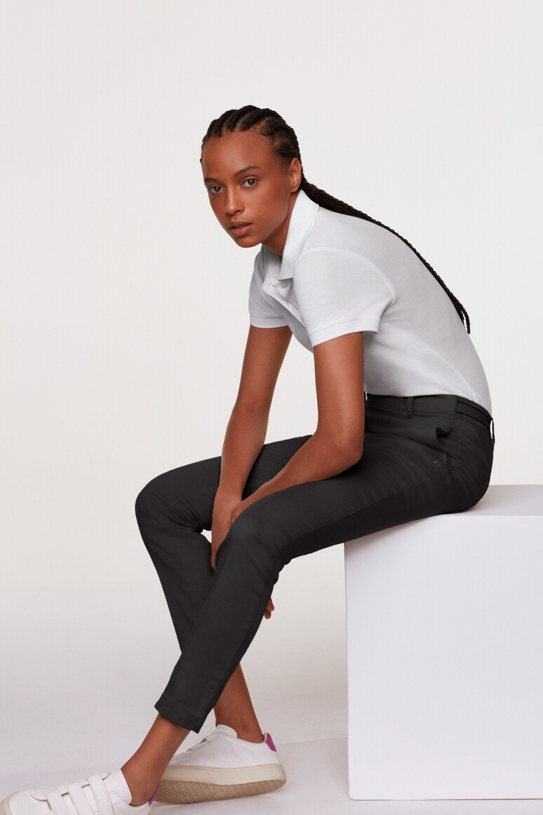 HAKRO Damen 7/8-Hose Stretch Damen Body Fit 