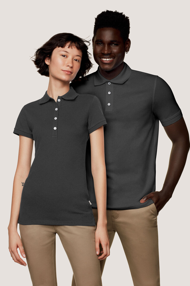 HAKRO Damen Poloshirt Stretch Damen Regular Fit 