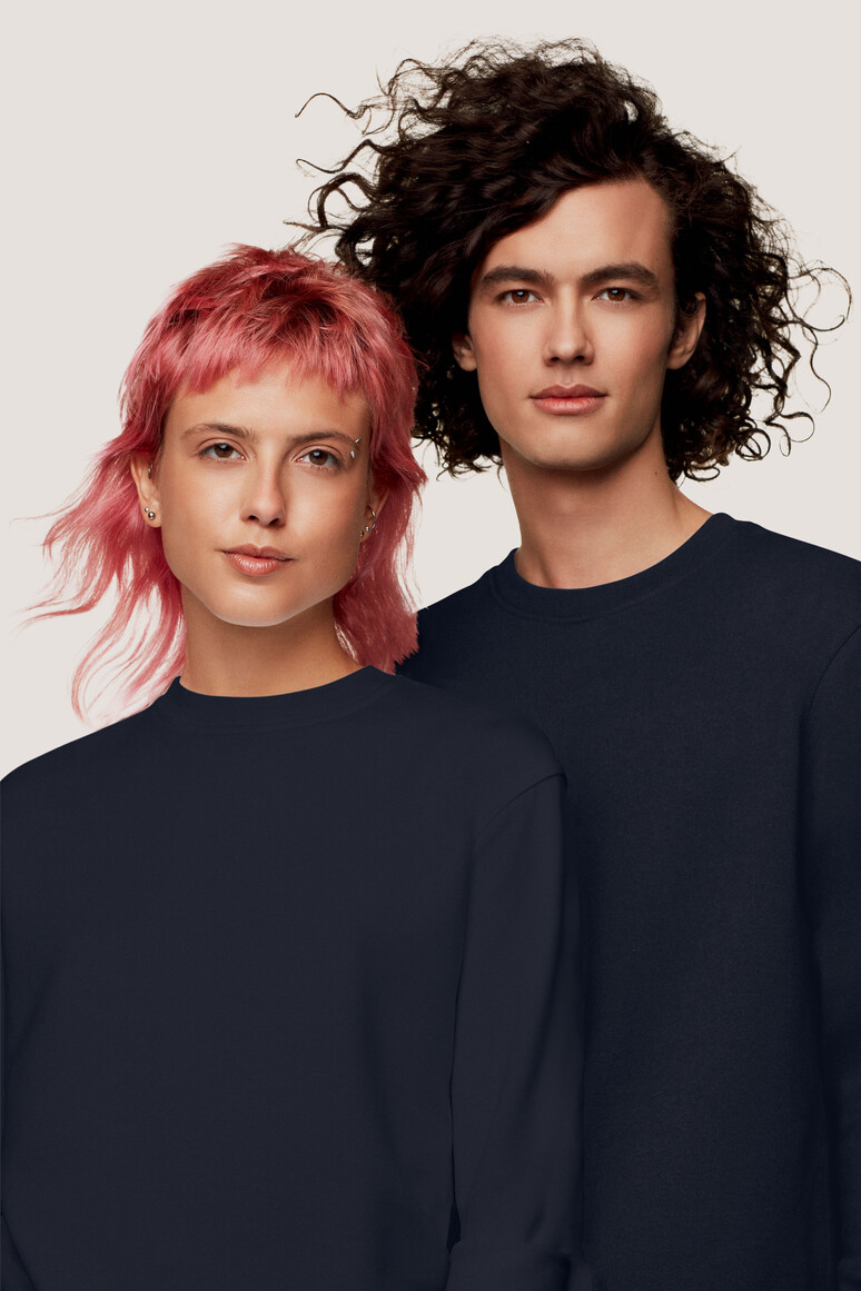 HAKRO Sweatshirt Bio-Baumwolle GOTS Unisex Regular Fit 