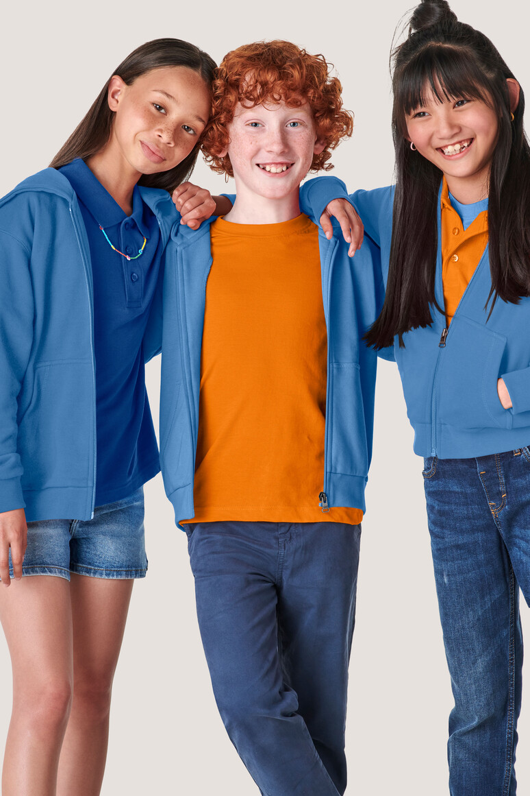 HAKRO Kinder Kapuzen-Sweatjacke Premium Kinder Regular Fit 
