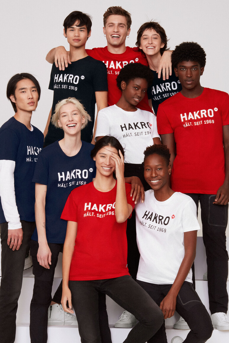 HAKRO T-Shirt Logo Unisex Regular Fit 