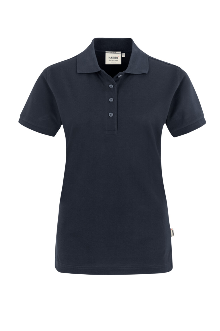 HAKRO Damen Poloshirt Pima-Baumwolle Damen Regular Fit 
