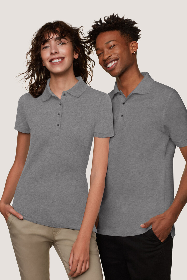 HAKRO Damen Poloshirt Bio-Baumwolle GOTS Damen Regular Fit 