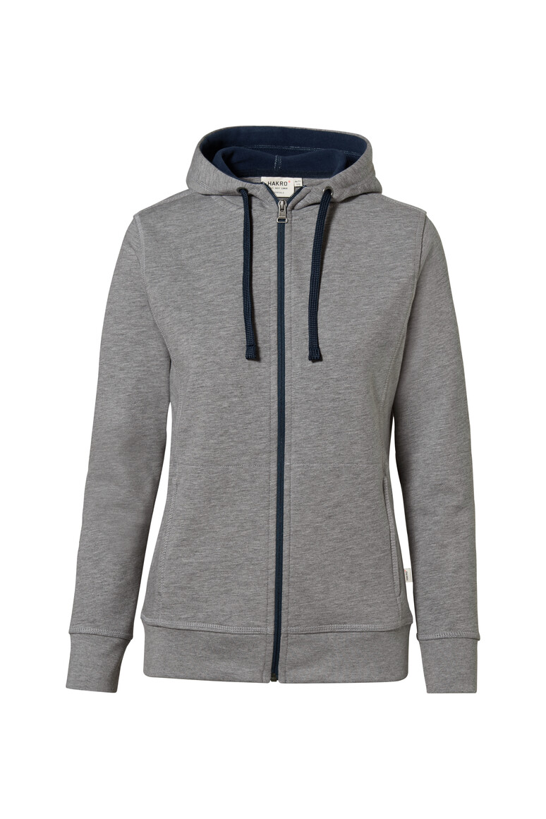HAKRO Damen Kapuzenjacke Bonded Damen Regular Fit 