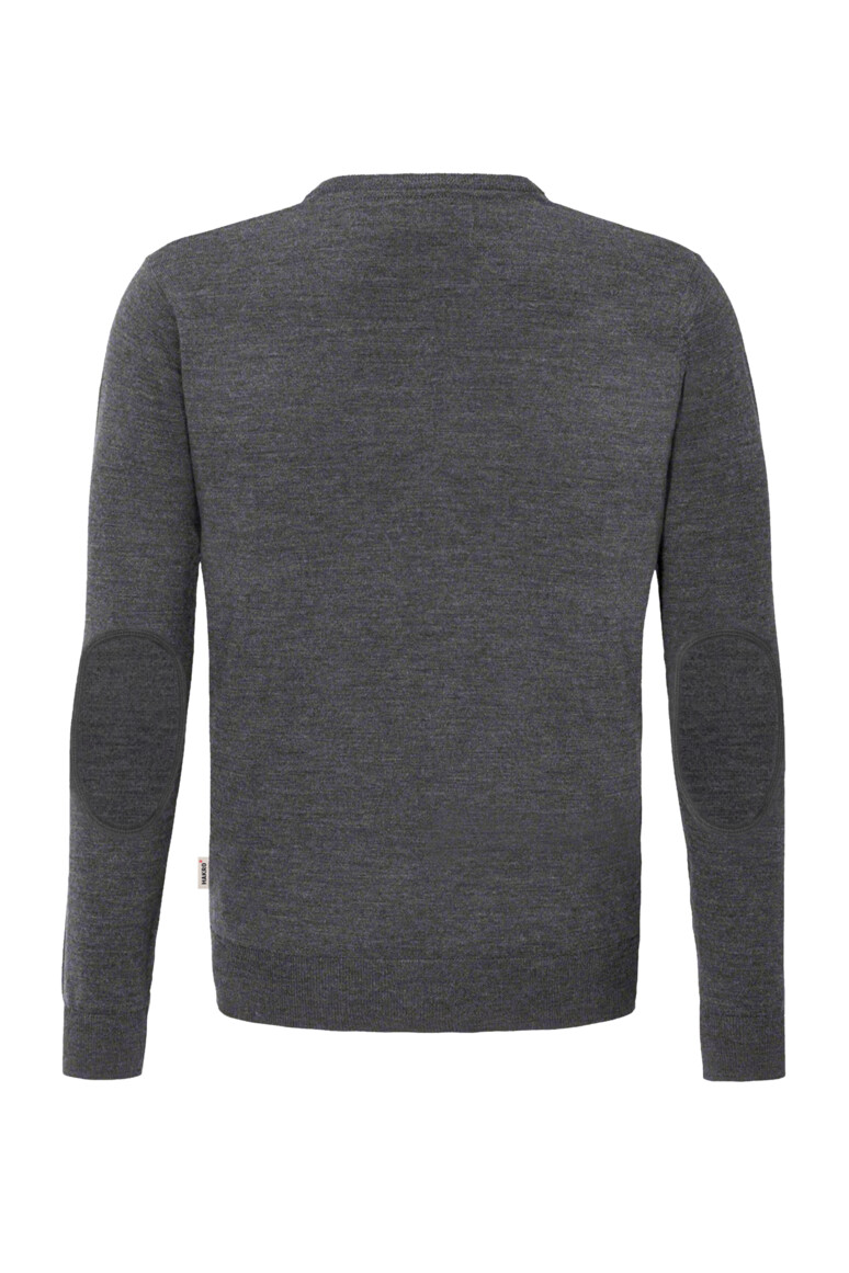 HAKRO V-Pullover Merino-Wolle Unisex Regular Fit 