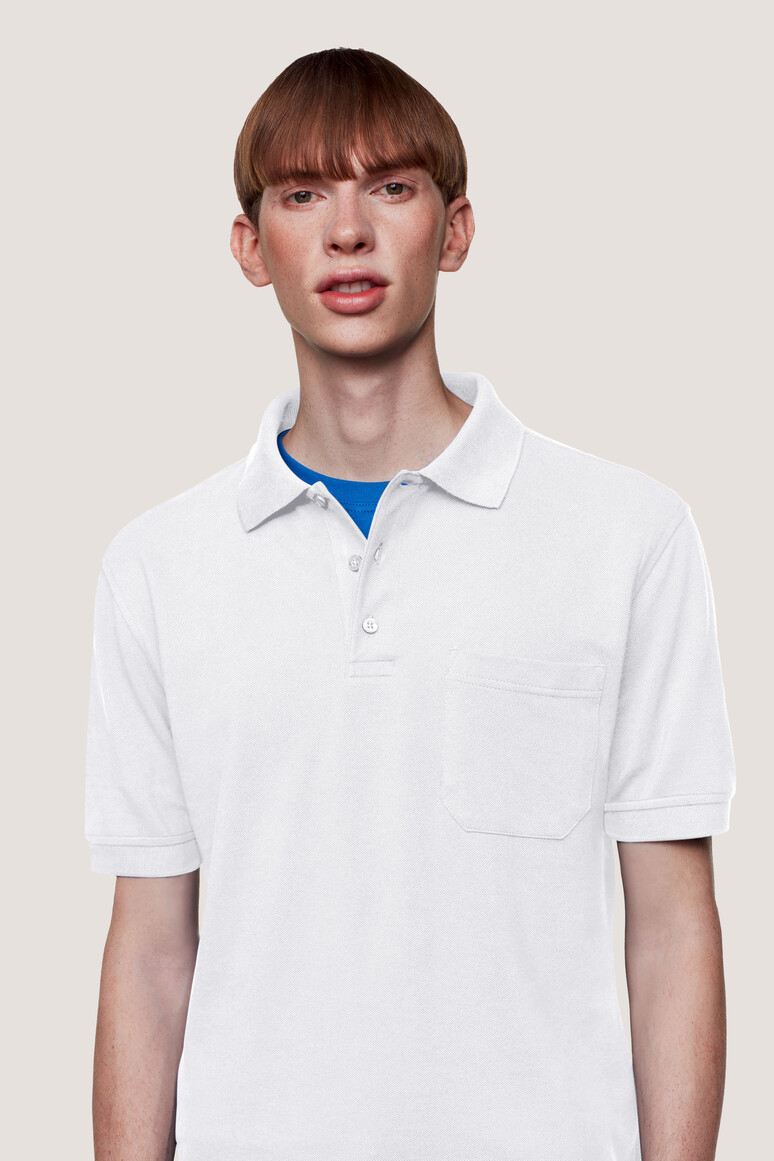 HAKRO Pocket-Poloshirt Top Unisex Comfort Fit 