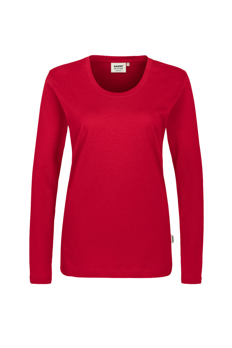 HAKRO Damen Longsleeve Classic Damen Regular Fit 