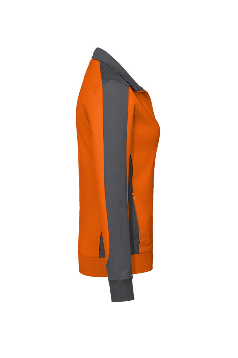 HAKRO Damen Sweatjacke Contrast MIKRALINAR® Damen Regular Fit 