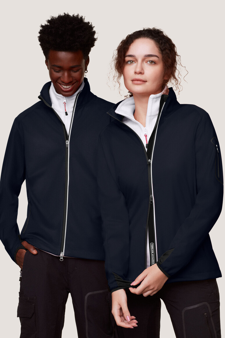 HAKRO Damen Light-Softshelljacke Sidney Damen Regular Fit 