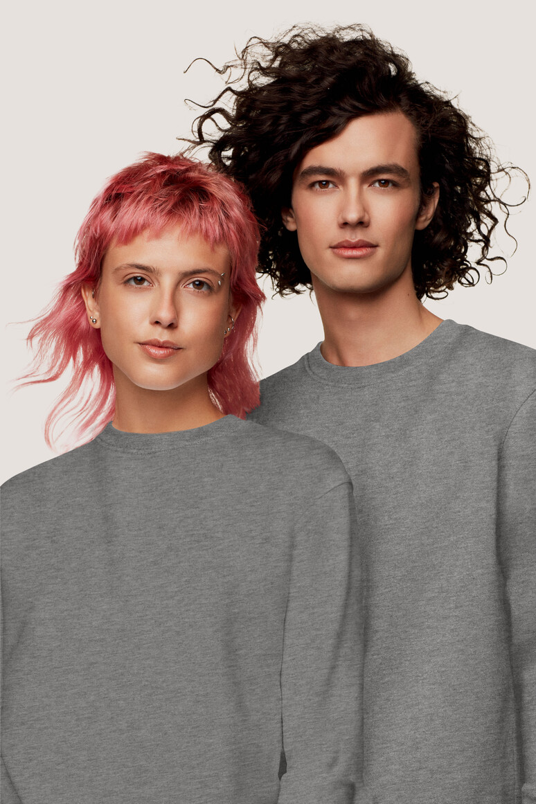 HAKRO Sweatshirt Bio-Baumwolle GOTS Unisex Regular Fit 