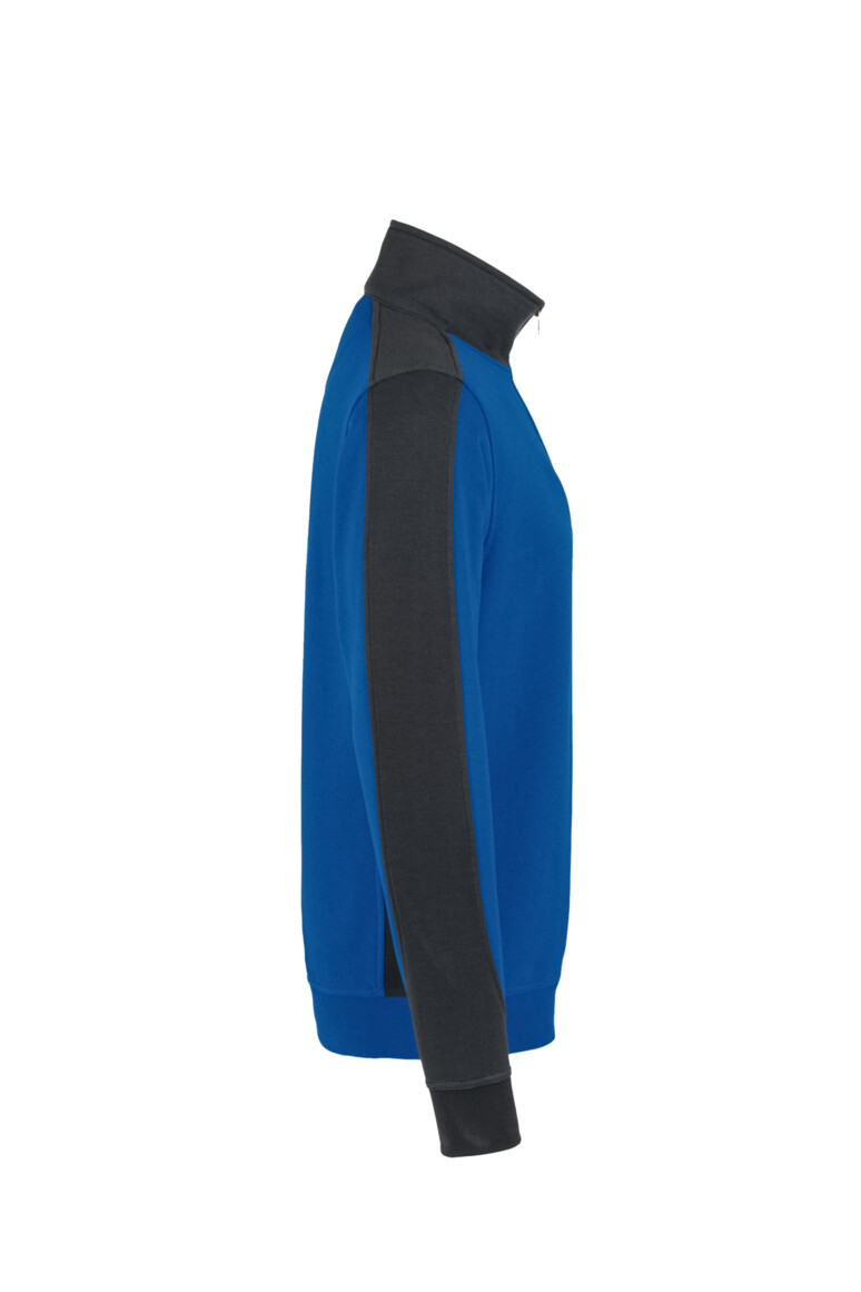 HAKRO Zip-Sweatshirt Contrast MIKRALINAR® Unisex Comfort Fit 