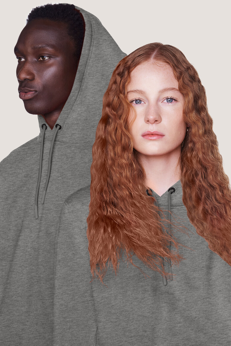 HAKRO Kapuzen-Sweatshirt Bio-Baumwolle GOTS Unisex Regular Fit 