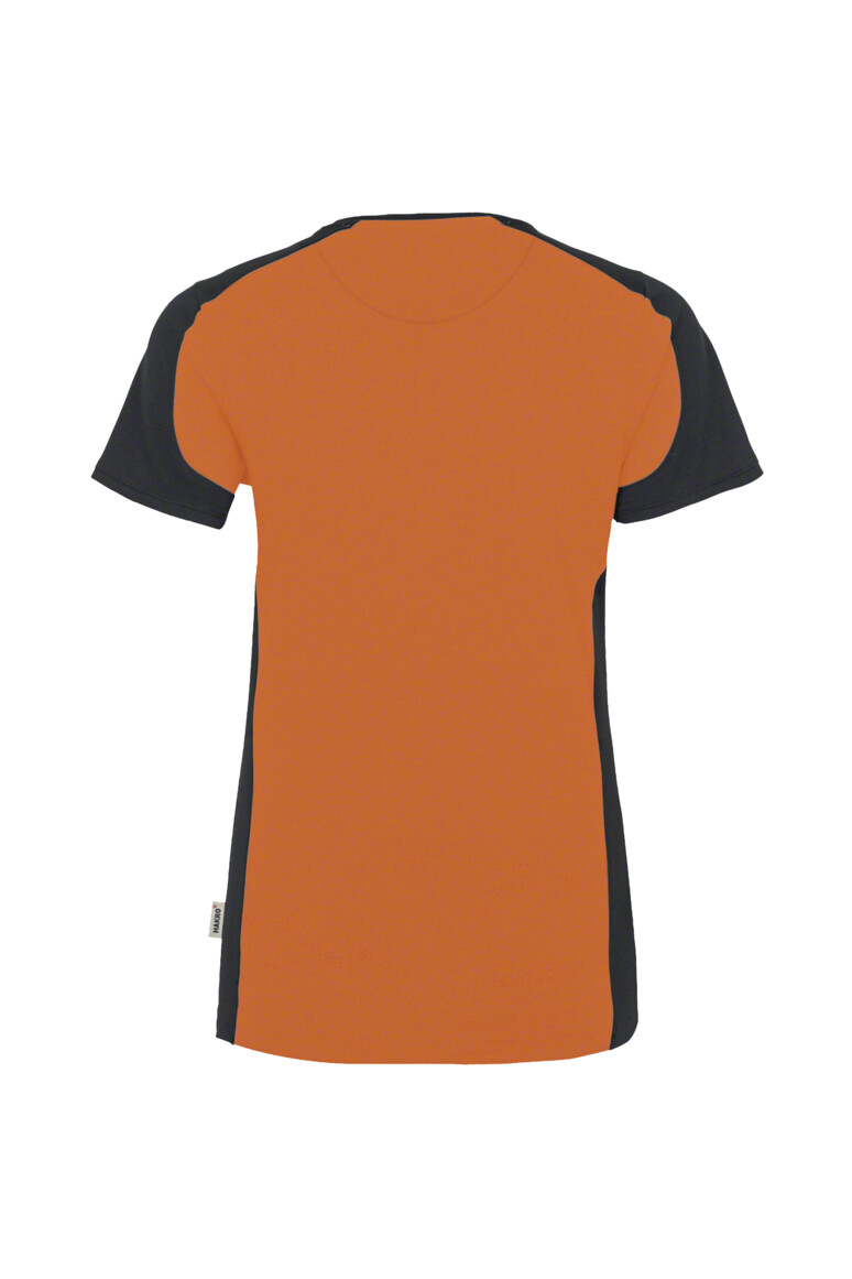HAKRO Damen V-Shirt Contrast MIKRALINAR® Damen Regular Fit 