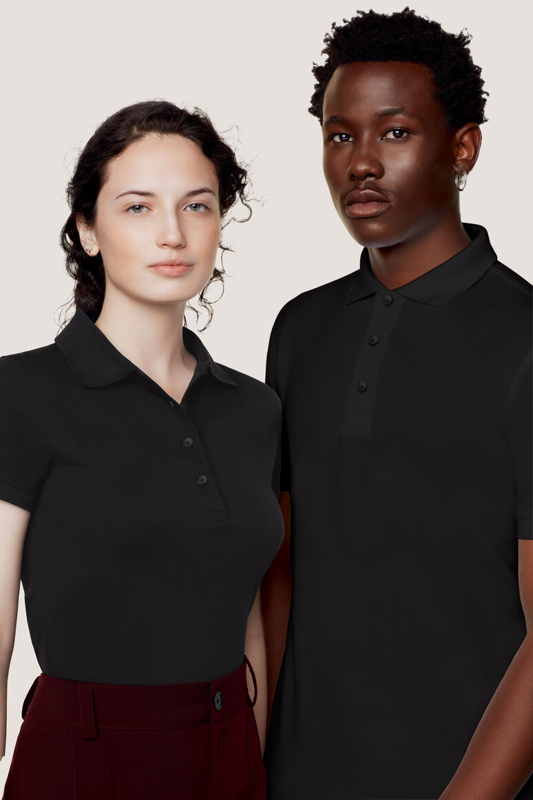 HAKRO Damen Poloshirt Pima-Baumwolle Damen Regular Fit 