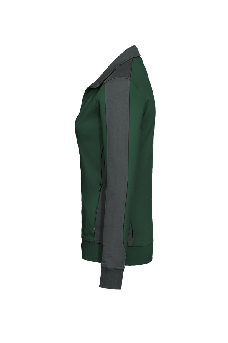 HAKRO Damen Sweatjacke Contrast MIKRALINAR® Damen Regular Fit 