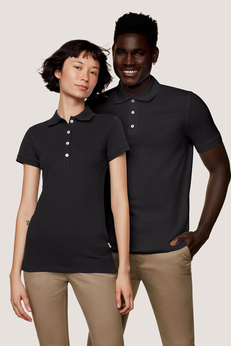 HAKRO Damen Poloshirt Stretch Damen Regular Fit 