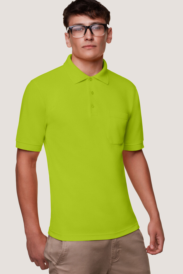 HAKRO Pocket-Poloshirt MIKRALINAR® Unisex Comfort Fit 