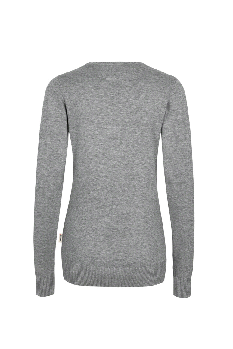 HAKRO Damen V-Pullover Premium-Baumwolle Damen Regular Fit 