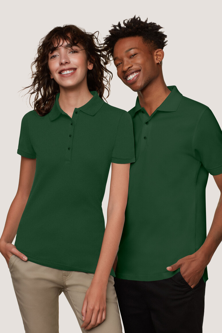 HAKRO Damen Poloshirt Bio-Baumwolle GOTS Damen Regular Fit 
