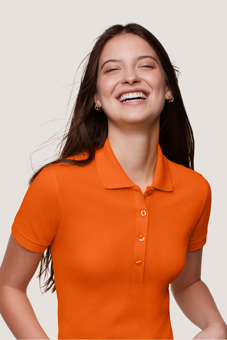 HAKRO Damen Poloshirt Classic Damen Regular Fit