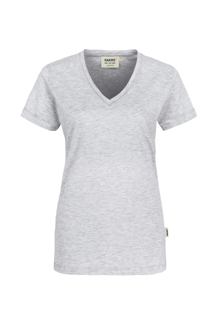HAKRO Damen V-Shirt Classic Damen Regular Fit