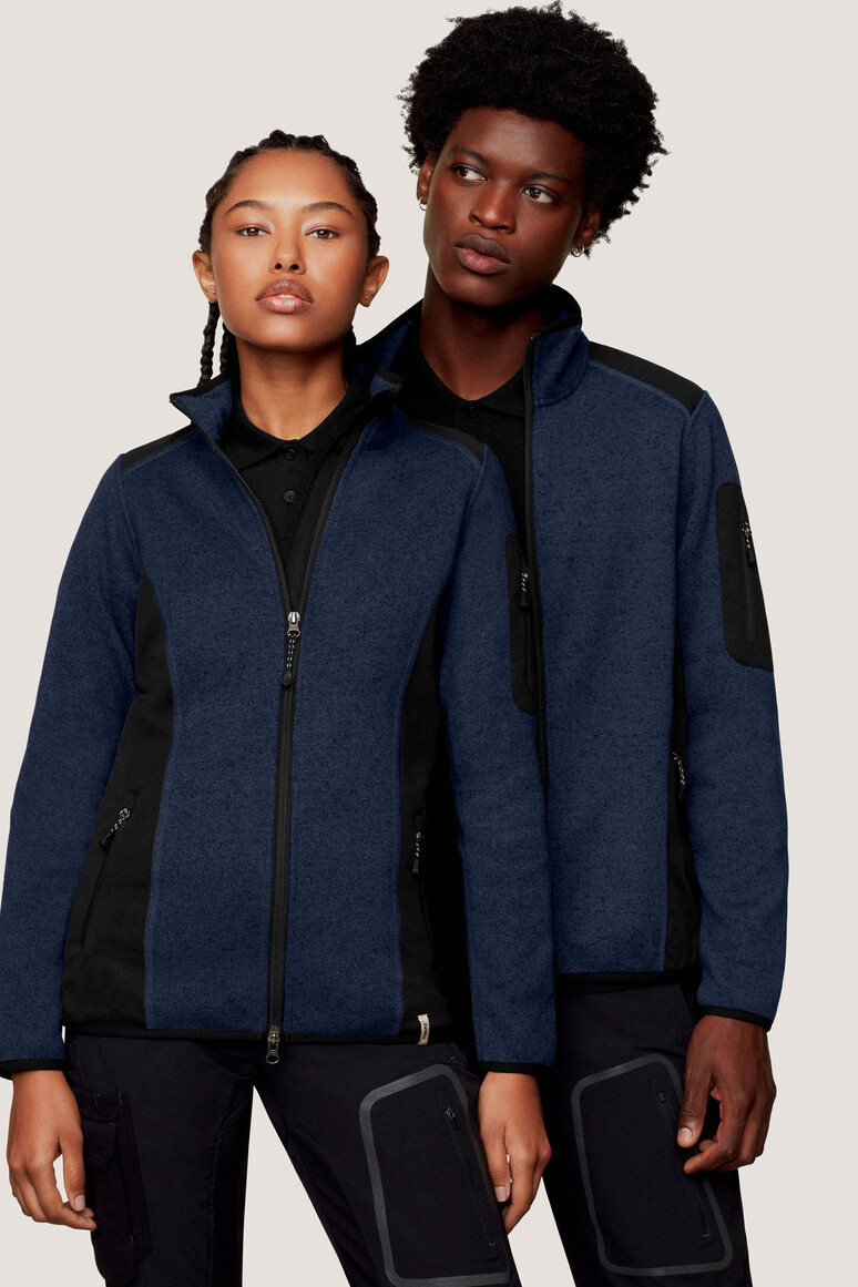HAKRO Damen Strickfleecejacke Churchill Damen Regular Fit 