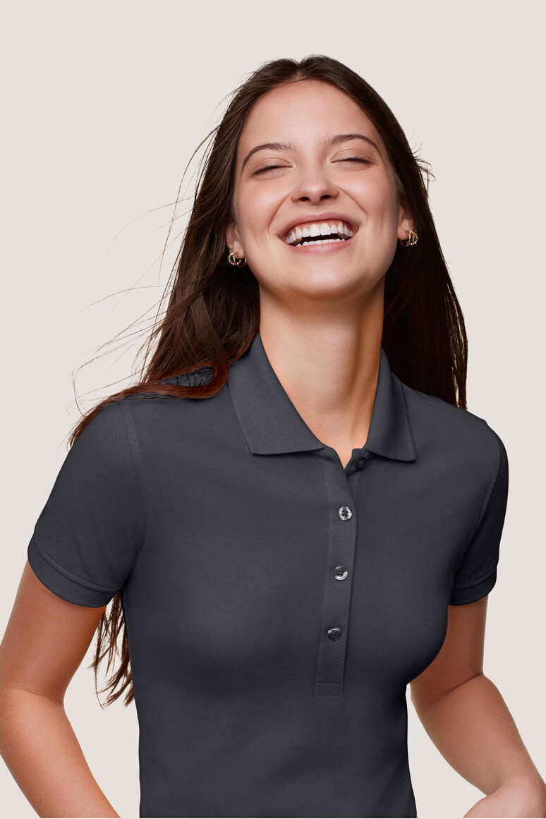 HAKRO Damen Poloshirt Classic Damen Regular Fit 